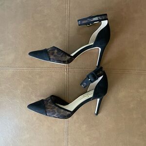 Jessica Simpson Leopard Mesh Pump